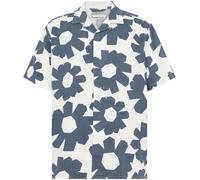 Linen Casual Shirt KnowledgeCotton Apparel Bleu S