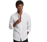 Linen casual shirt Superdry Blanc 2XL