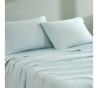 Linen Closet Organic Cotton Aqua Standard Pillow Case