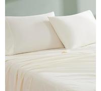 Linen Closet Organic Cotton Fresh Ivory King Pillowcases