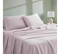 Linen Closet Organic Cotton Lavender Full Sheet Set 4 Piece Set