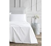 Linen Closet Ultimate Percale Arctic White Queen Set Sheet 4 Piece Set