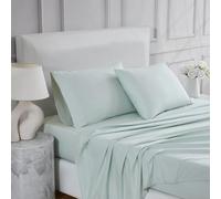 Linen Closet Ultimate Percale Sea Green King Set Sheet 4 Piece Set