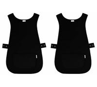 LINEN CLOSET® Womens Tabards with Pockets for Men Cleaning Catering Chef Kitchen Aprons Unisex Hygea Tabard Apron Work Tabards Ladies