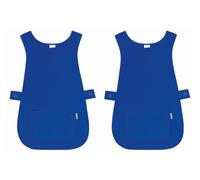 LINEN CLOSET® Womens Tabards with Pockets for Men Cleaning Catering Chef Kitchen Aprons Unisex Hygea Tabard Apron Work Tabards Ladies