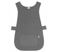 LINEN CLOSET Womens Tabards with Pockets for Men Ladies Cleaning Catering Chef Kitchen Aprons Unisex Hygea Tabard Apron Work Tabards