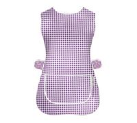 LINEN CLOSET Womens Tabards with Pockets for Men Ladies Cleaning Catering Chef Kitchen Aprons Unisex Hygea Tabard Apron Work Tabards