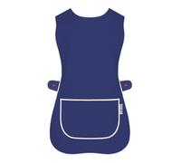 LINEN CLOSET Womens Tabards with Pockets for Men Ladies Cleaning Catering Chef Kitchen Aprons Unisex Hygea Tabard Apron Work Tabards