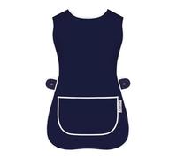 LINEN CLOSET Womens Tabards with Pockets for Men Ladies Cleaning Catering Chef Kitchen Aprons Unisex Hygea Tabard Apron Work Tabards