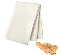 Linen Cloth Professional Proofing Cloth for Bread Baking 45 * 75cm Natural Cotton Bakers Couche Reusable Bread Fermented Cloth Thick Large Bakers Cloth for Rolling Dough Baguettes Sourdough Loaf
