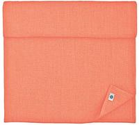 Linen & Cotton Table Runner Cloth Hygge in 100% Linen, Coral Roses (40 x 220 cm) Washable Rectangle Runner for Home Decoration Kitchen Dining Party Festival Brunch Christmas