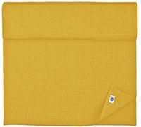 Linen & Cotton Table Runner Cloth Hygge in 100% Linen, Mustard Yellow (40 x 250 cm) Washable Rectangle Runner for Home Decoration Kitchen Dining Party Festival Brunch Christmas