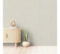 Linen Effect Textured Wallpaper Arthouse Natural One Size