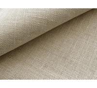 Linen evenweave for Embroidery 25ct Dublin 100% | 18x27 inches | 100% Linen Fabric for Counted Cross Stitch (Natural Raw 52)