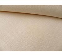 Linen evenweave for Embroidery 25ct Dublin 100% | 18x27 inches | 100% Linen Fabric for Counted Cross Stitch (Cream 222)