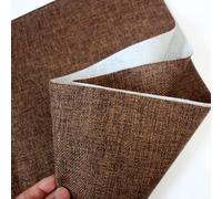 Linen Fabric by The Yard - 145cm Wide -Cloth for Sewing, Quilting, Curtain Linings, Dressmaking, Arts, Crafts, Dressmaking, Bedding, Bunting, Pillowcases & Totes(Dark Brown,145x300cm)
