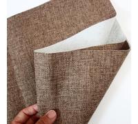 Linen Fabric by The Yard - 145cm Wide -Cloth for Sewing, Quilting, Curtain Linings, Dressmaking, Arts, Crafts, Dressmaking, Bedding, Bunting, Pillowcases & Totes(Brown,145x200cm)