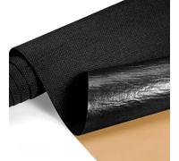 Linen Fabric Repair Patch,Self-Adhesive Couch Patch,DIY Large Linen Repair Tape for Sofa,Couches,Furniture,Chair,Clothing,Headboards,Bags (Black,50x148cm)
