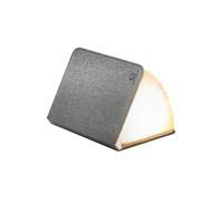 Linen Fabric Smart Booklight Mini - Urban Grey Gingko Design Multi One Size