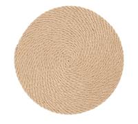 Linen Heat Insulation Table Mat for Coffee Cup and Beverage Glasses