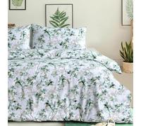 Linen Home Super King Duvet Set Premium Brushed Microfiber Superking Duvets Sets Ultrasoft Hypoallergenic Super King Size Bedding Sets Reversible Quilt Cover Set With Button Closure