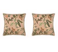 Linen House Anastacia Continental Pillowcase Sham, Multi, 65 x 65cm (Pack of 2)