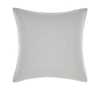 Linen House Nimes Continental Pillow Sham, Pale Grey, 65 x 65cm (26" x 26")