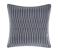 Linen House Northbrook Continental Pillow Sham, Indigo, 65 x 65cm (26" x 26")