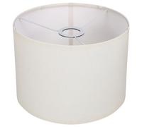 Linen Lamp Shade：20 * 18H Medium Fabric Drum Lampshade Dismountable Linen Lampshade - Light Bulb Clip on Light Shade for Floor Lamp,Bedside Lamp,Wall Lamp,Table Lamp (E27- White