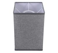 Linen Lamp Shade, 20cm Lampshades for Table Lamps, Grey