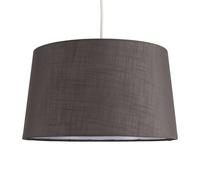 Linen Lampshade Easy Fit Shade Living Room Light Bedroom Lamp Grey White Lights