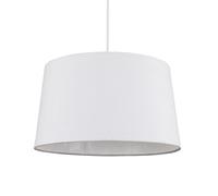 Linen Lampshade Easy Fit Shade Living Room Light Bedroom Lamp Grey White Lights