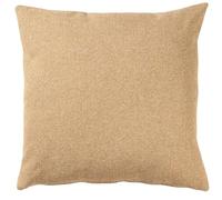 Linen Loft Classic Herringbone Tweed Cushion in Summer Yellow. Sunshine Ochre Yellow Traditional Check Design. 17x17 Square Cushion Cover