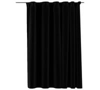 Linen-Look Blackout Curtains with Hooks Blind Drape Window Curtain vidaXL