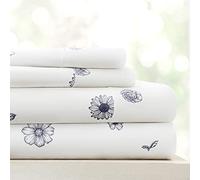 Linen Market Becky Cameron Bed Sheet Set, Navy, King