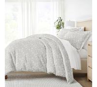 Linen Market Bed Sheet Set, Roses Light Gray, California King