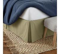 Linen Market Bed Skirt - Ultra Soft Microfiber - Easy Fit with 14 Inch Tailored Drop - Hotel Quality, Shrinkage & Fade Resistant - Bed Cover - Full Size Bed Skirts - Bedroom Décor - (Full, Sage)