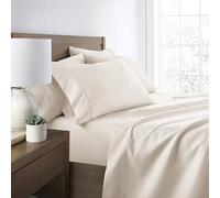 Linen Market King Sheet Set 6 Piece - Ultra Comfortable & Breathable Cooling King Bed Sheets - Deep Pocket & Wrinkle-Free Sheets Fits 16" Mattress - Extra Soft & Oeko-TEX Certified - Ivory