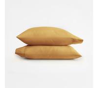 Linen Market Pillowcase Set, Microfiber, Gold, Queen