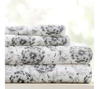 Linen Market Sheet Set, Microfiber, Make a Wish Gray, King