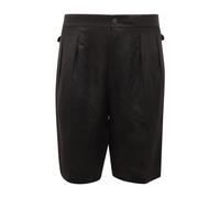Linen Mix Bermuda Shorts Black- male- Patrizia Pepe- Casual Shorts- Black- XL- Shorts XL