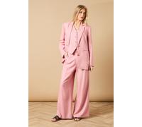 Linen Oversized Blazer Oasis Desert Rose 8