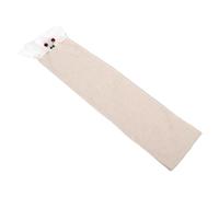 Linen Piano Keyboard Cover with Lace Trim White Protective Cloth | Elegant Sophisticated Style, Easy to Remove and Wash, Shields from Scratching, Extends Keyboard Life