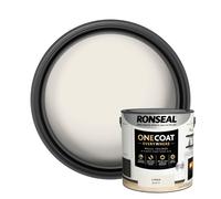 Ronseal One Coat Everywhere Interior Paint Linen Matt 2.5 Litre KCB.7015103.22204.76