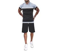 Linen Sets for Men 2 Piece Gym Wear Sets Short Sleeve Muscle Tee & Shorts Set Bodybuilding Jogging Tracksuits Travel Outfits Luxury Embroidered Suit