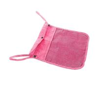 Linen Stroller Caddy Bag Hanging Mesh Storage Bag for Travel | Large Capacity, Sturdy Build, Simple Stylish Look, Suitable for Baby Outings and Pet Stroller Use
