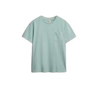 Superdry Cotton Classic Linen Pocket Short Sleeve T-shirt Blue M Men