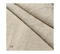 linen tablecloth Linen Solid Color Round Table Cover Fabric Tablecloth,for Kitchen Dining Room Party Holiday Tabletop Decor For decoration(Linen,Diameter 150cm)