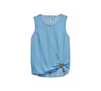 Linen Tank Top Salsa Jeans Bleu S