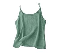 Linen Tank Tops for Women UK Sleeveless Vest Tops Summer Fashion Cotton Line Baggy Shirt Blouse Plain Swing T-Shirt Retro Vests Casual Loose Solid Tee Tunic Pure Linen Tank Top Summer Sleeveless
